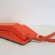 Vintage orange phone
