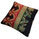 Vintage turkish kilim cushion cover , 40 x 40 cm