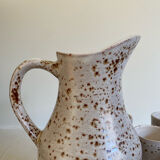 Jug and stoneware cups