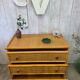 Commode en rotin vintage