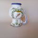 Earthenware jug from Angoulême "Le Renoleau" Moustiers decoration