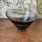 Large asymmetrical bowl designed by Per Lütken for Holmegaard