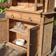 Buffet deux corps ancien rénové