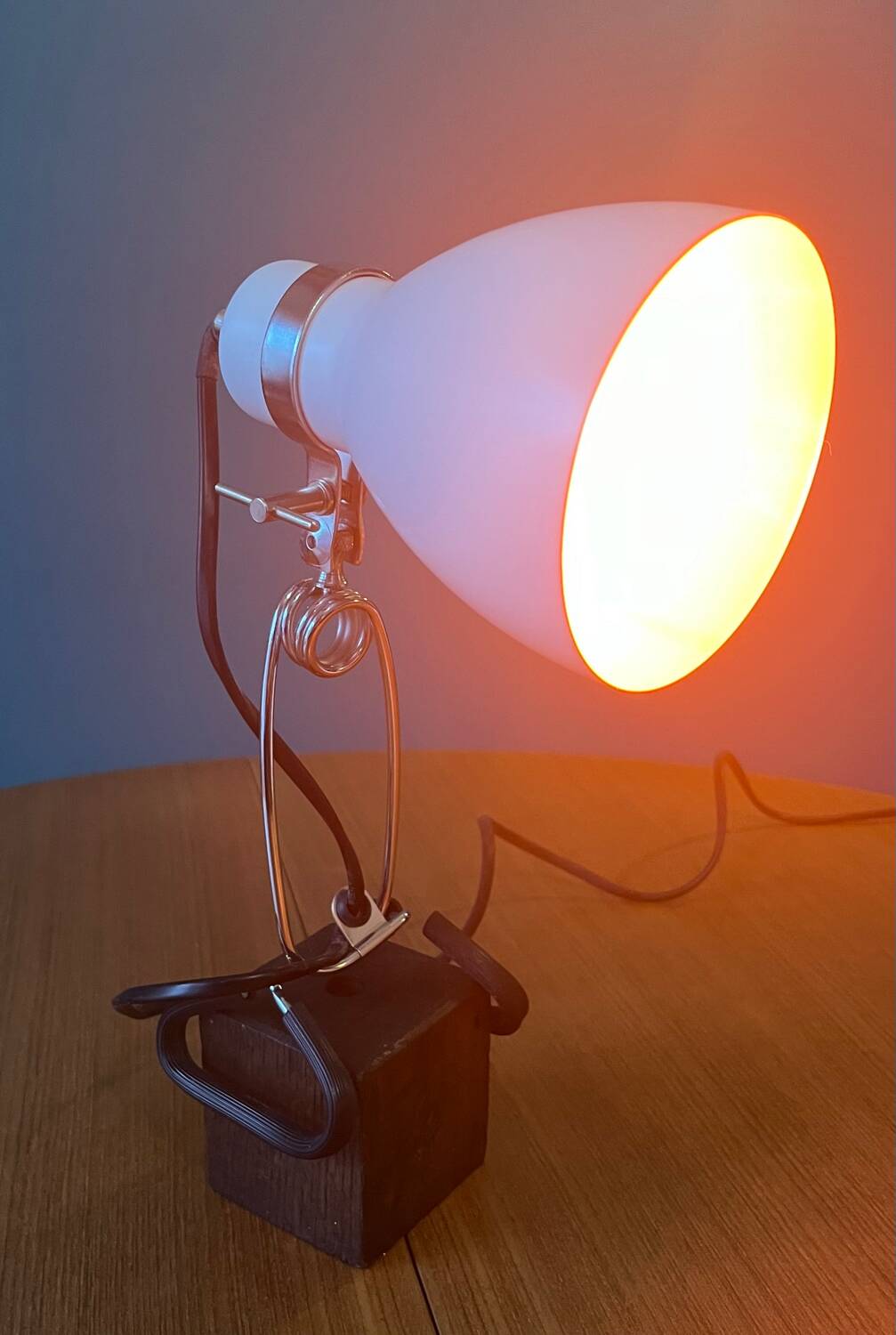Lampe pince d’atelier année 80