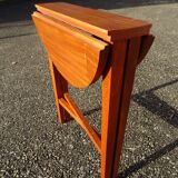 4 nesting teak rolling table Scandinavian design from the 60s Poul Hundevad