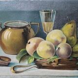 Pair of "Still Life" paintings.