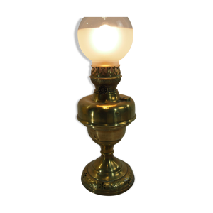 lampe à pétrole cuivre