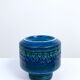 Vase Série Rimini Blue par Aldo Londi pour Bitossi, Italie, 1950
