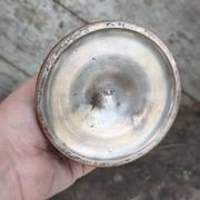 Paire de bougeoirs en cuivre XIXe