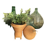 Rattan pot cover