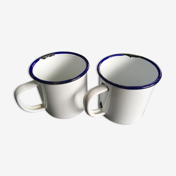 Enamel cups