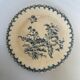 Set of 6 antique dessert plates Gien model Thistle Terre de Feu