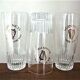 Set de 6 anciens verres à bière des années 80
