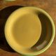 Set of 3 large flat green Italian plates D28.5