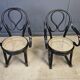 Pair of Art Nouveau rocking chairs, 1910s