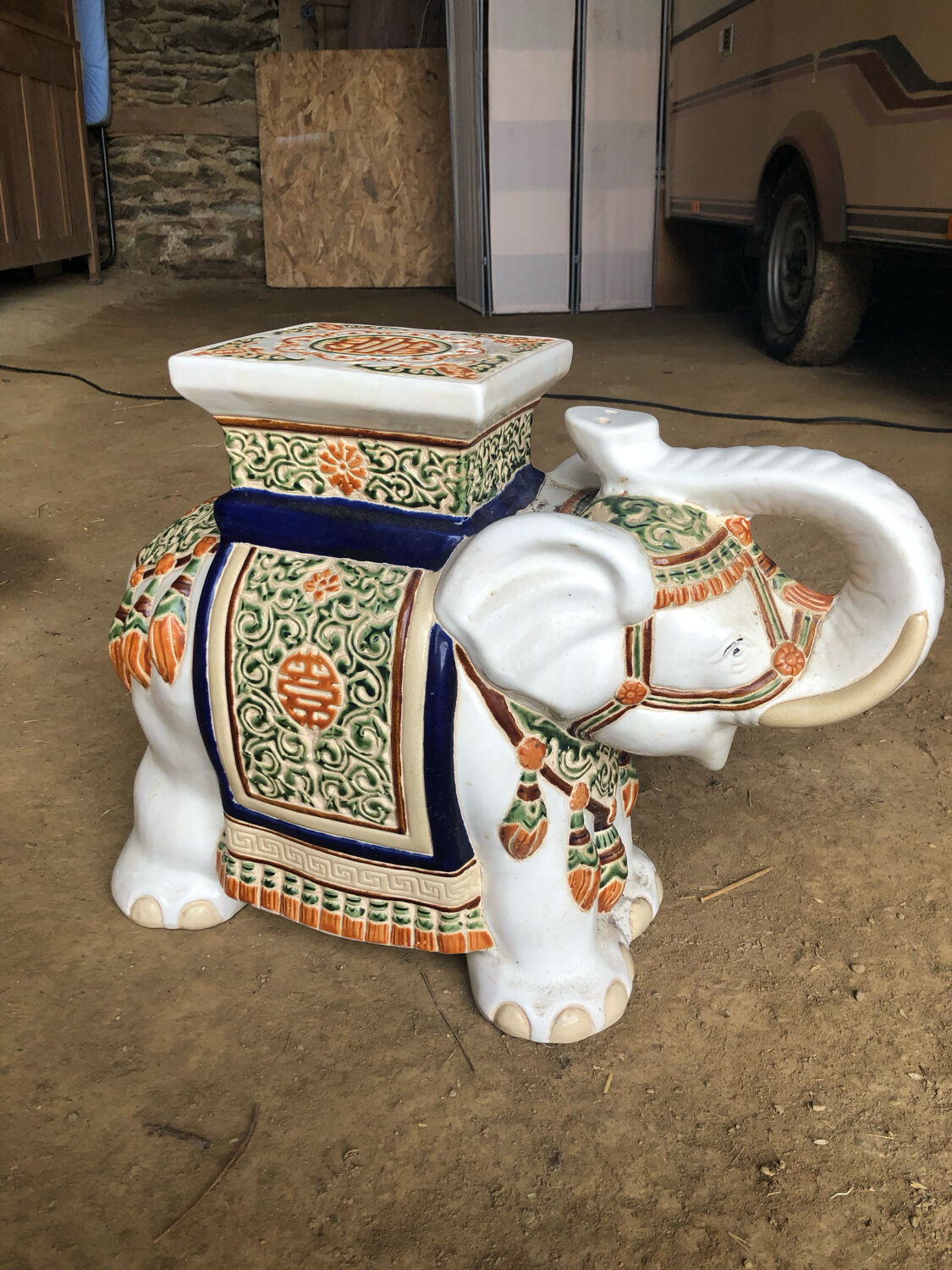 Ceramic elephant