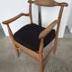 Oak armchair from 1950 by Guillerme and Chambron