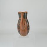Stoneware cider pitcher from the HB Quimper Odetta manufacture