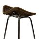 Set of 4 vintage bar stools Dirk van Sliedregt Rohe Noordwolde 1960's