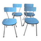 Set of 4 formica chairs
