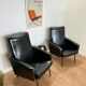 Fauteuil style Pierre Garriche années 50/60