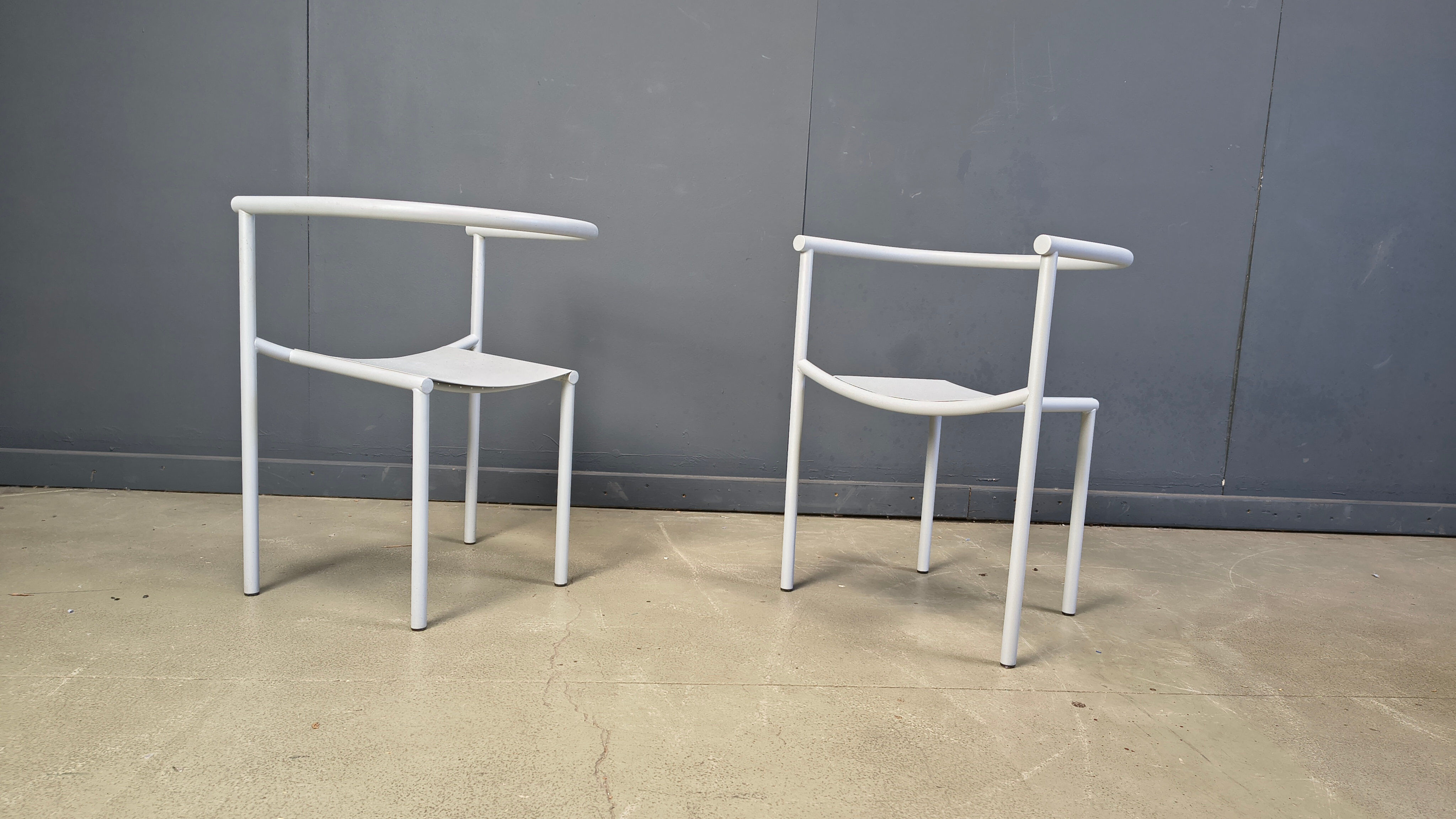 Vintage Von Vogelsang chairs by Starck for Driade, 1980s