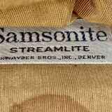 Vintage samsonite streamlite hat suitcase - liner france
