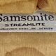 Vintage samsonite streamlite hat suitcase - liner france