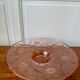 Plate in rosaline - floral patterns