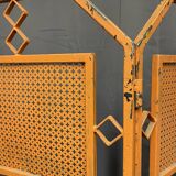 Industrial screen 3 panels years 50/60