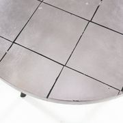 Table basse Tripot française vintage des années 1980, époque spatiale.
