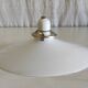 Opaline lampshade, brass claw - mid. 20th century