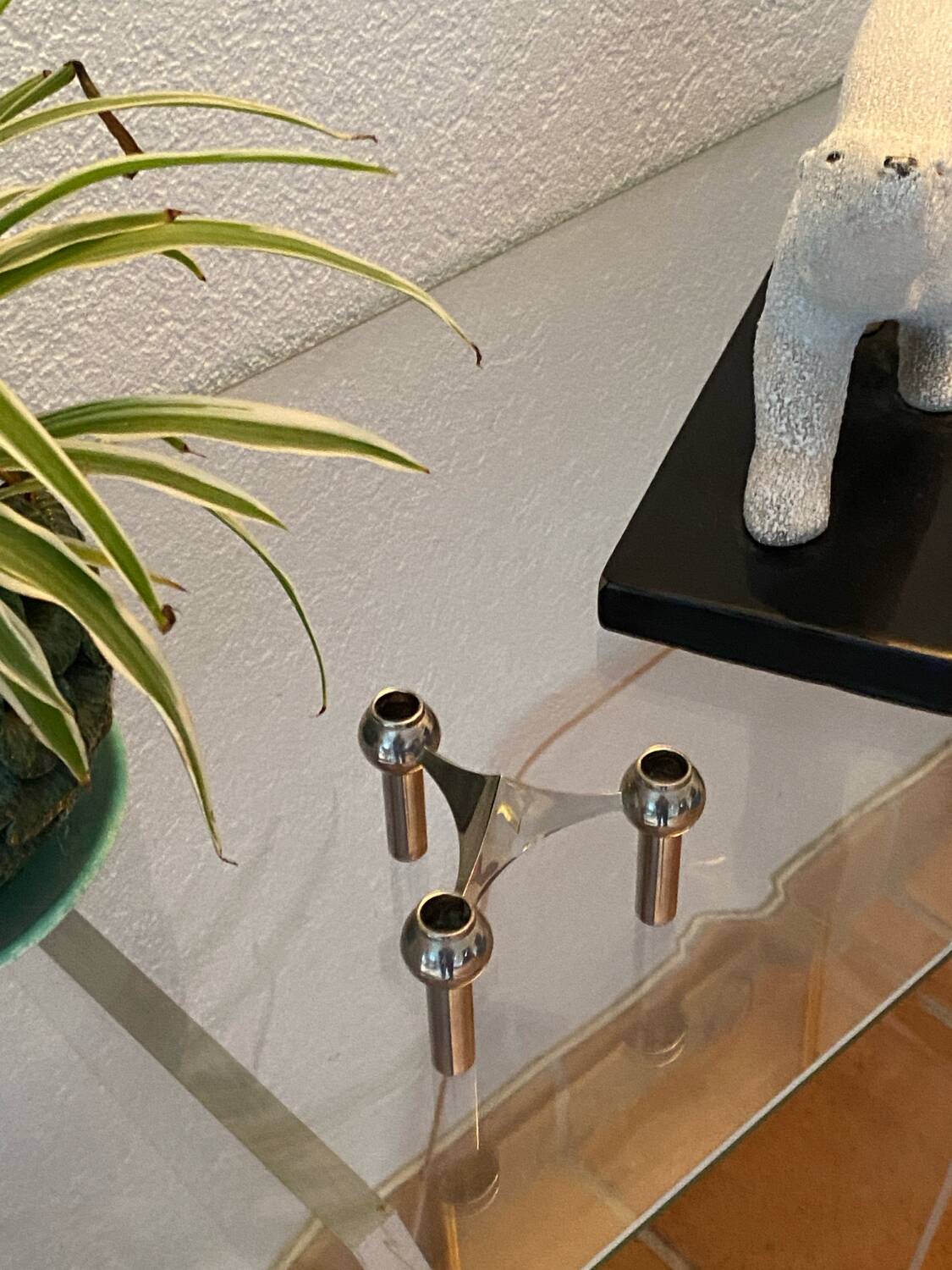 Stoff Nagel design candlestick from the 1960s