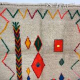 Handmade moroccan berber carpet 255 x 155 cm