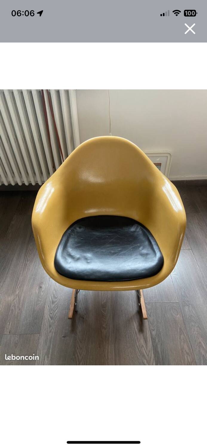 Rocking-chair charles et ray-eames