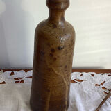 Pyrite stoneware bottle signed GRM