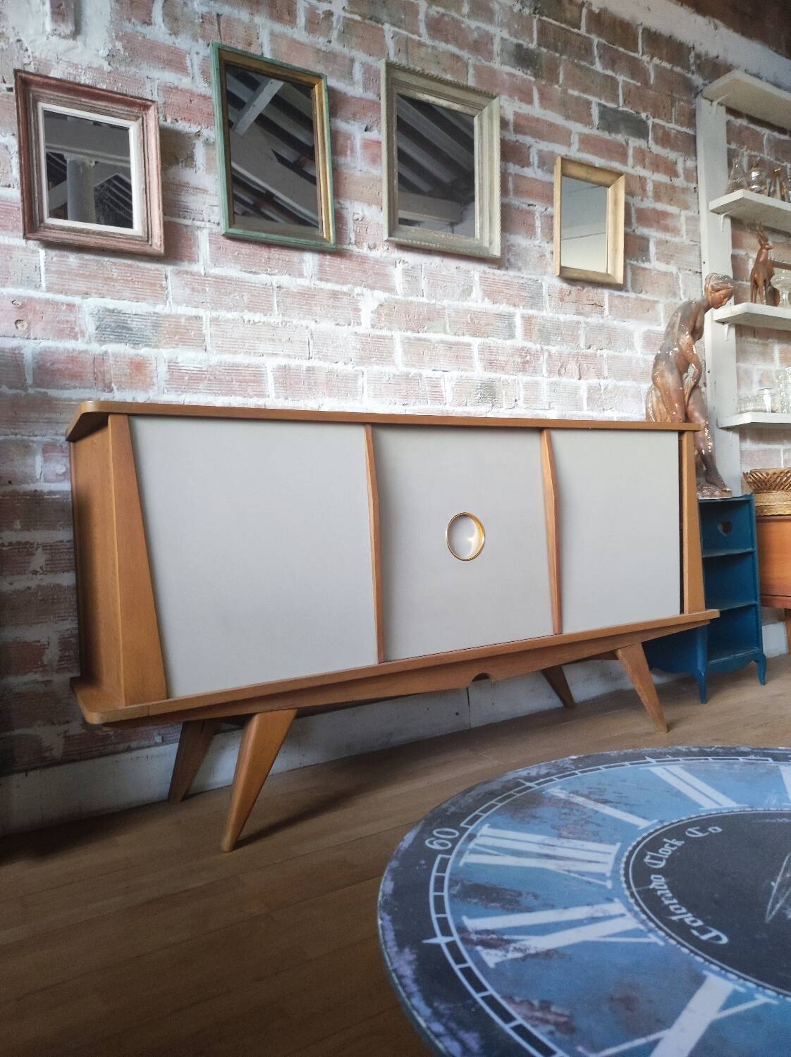 Vintage Scandinavian sideboard from the 50s