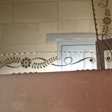 Former art deco mirror  63 x 39cm