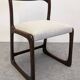 Set of 4 Baumann sled chairs, France circa 1970.