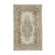 Hand-knotted turkish beige rug 175 cm x 285 cm