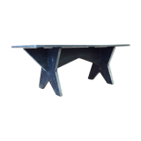 Slate coffee table 70s