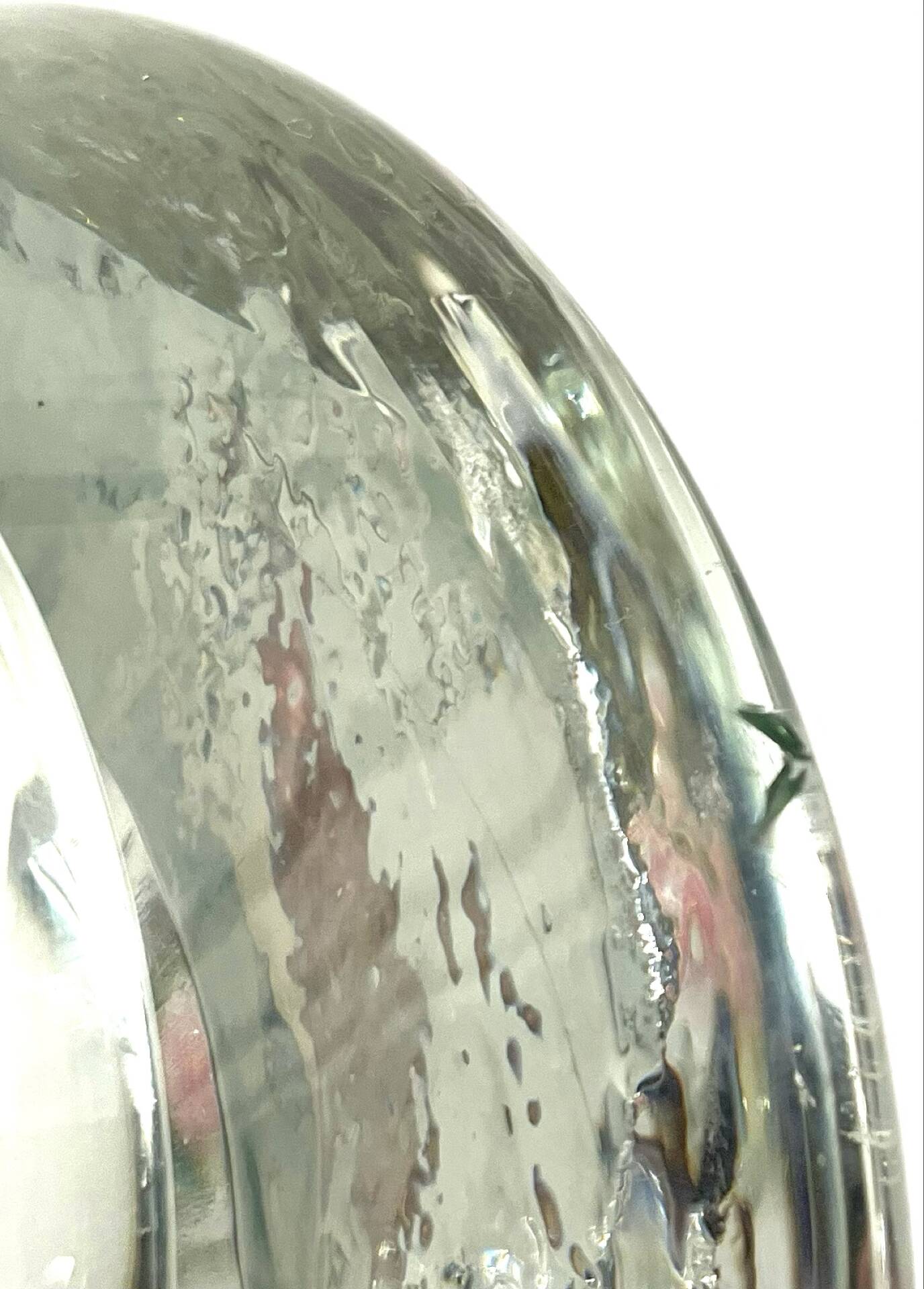 Vase Cage XXL - Murano Crystal Sculptural - 40cm - 1960-70
