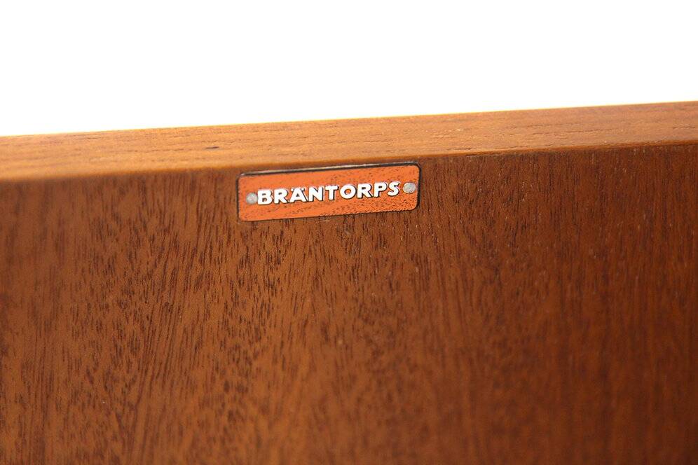 Scandinavian teak secretary desk, Bräntorps, Sweden, 1960