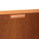 Scandinavian teak secretary desk, Bräntorps, Sweden, 1960