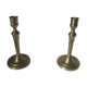 Pair of old bronze candlesticks