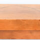 Table basse gainée de cuir