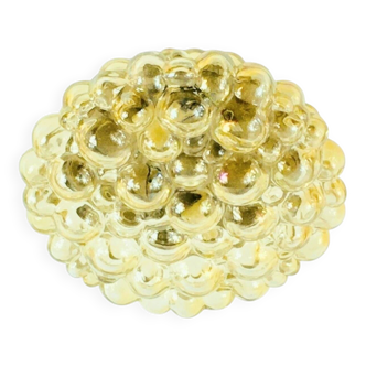 XL Mid Century Bubble Glass Ceiling Light by H. Tynell for Limburg, 1960s