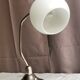 Lampe articulée en metal chromé
