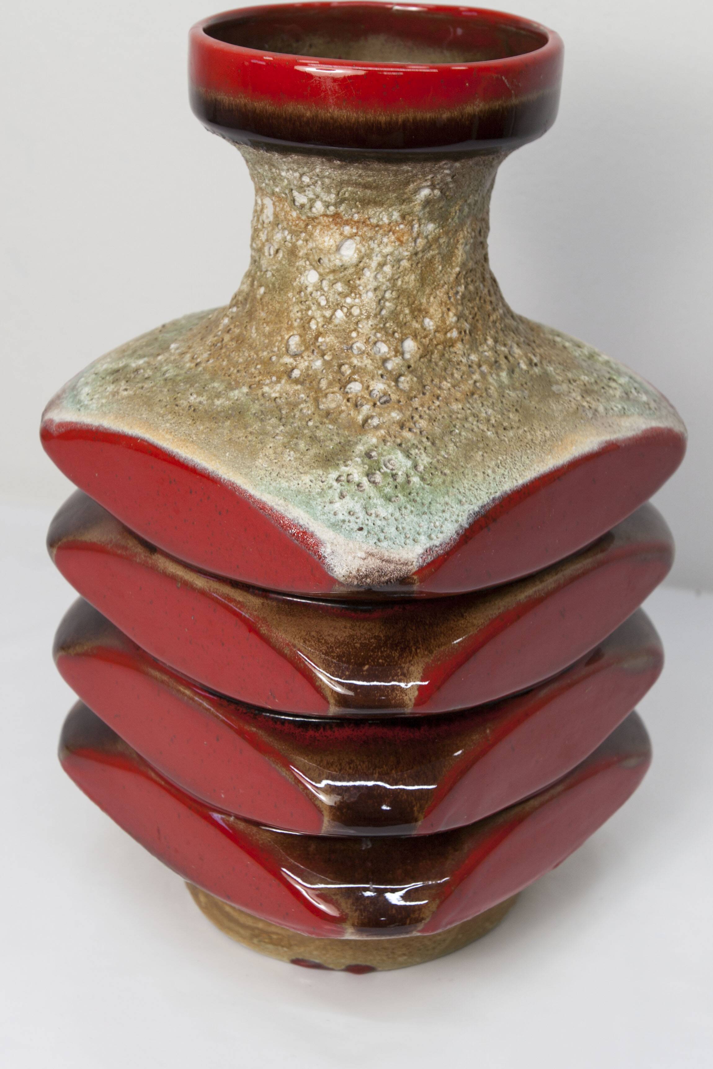 Vase by Cari Zalloni for Steuler Keramik 1960, H 40 cm