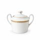Vintage French ceramic milk jug and lidded jar set